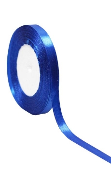 Satinband blau 10mm breit, 22,5m